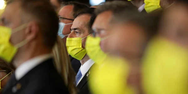 Parlament Ludovic Orban declaratii coalitie 21 septembrie 2021 FOTO Inquam Photos / Octav Ganea