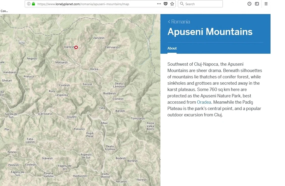 apuseni lonely planet