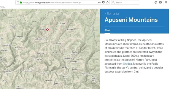 apuseni lonely planet