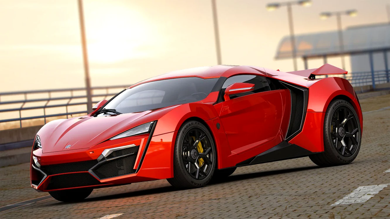 Vin Diesel are un Lykan Hyper Sport din 2014, de 3,4 milioane de dolari (maşina roşie din F&F6)