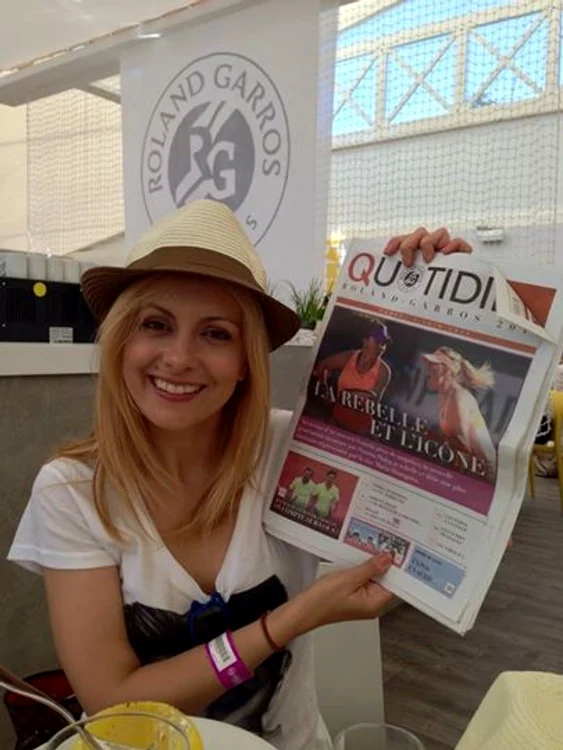 Simona Gherghe va vedea live meciul Simonei Halep