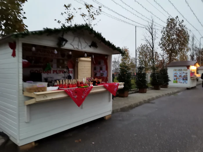 Vânzarea merge prost la Slatina, spun comercianții FOTO: A.M.