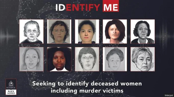 O parte dintre victimele neidentificate. Foto Interpol