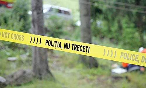 Cadavrul copilului   a fost găsit în  pădure, la Snagov  jpeg