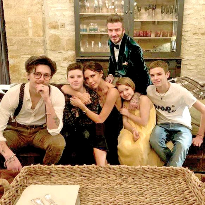 Clanul Beckham, petrecere de pomină