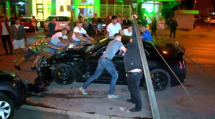 Şoferul s-a ales cu dosar penal