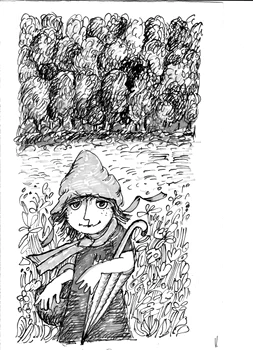 Ilustrație realizată de Francisca Stoenescu