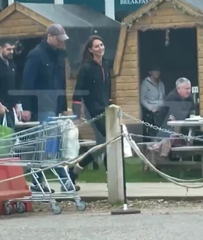 Kate și William, surprinși în Windsor/The Sun