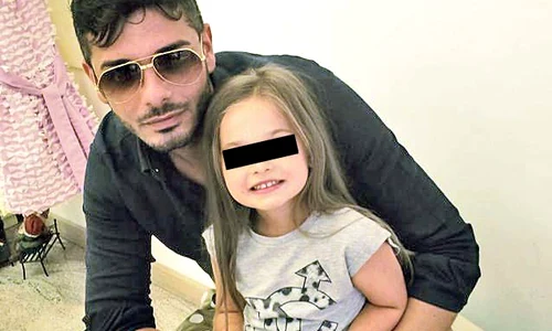 Micuţa, în vârstă de  4 ani, este crescută  în Italia de tatăl ei,  Vincenzo Castellano jpeg