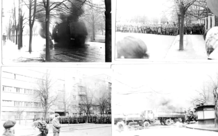 Revoluția din Timișoara Fotografii realizate de Ştefan Iordănescu în 17 decembrie 1989