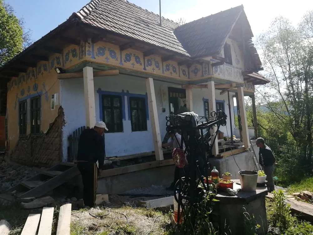 Zeci de mii de euro sunt necesari pentru reabilitarea locuinţei cunoscutei eroine anticomuniste FOTO: Cătălin Nedelcu