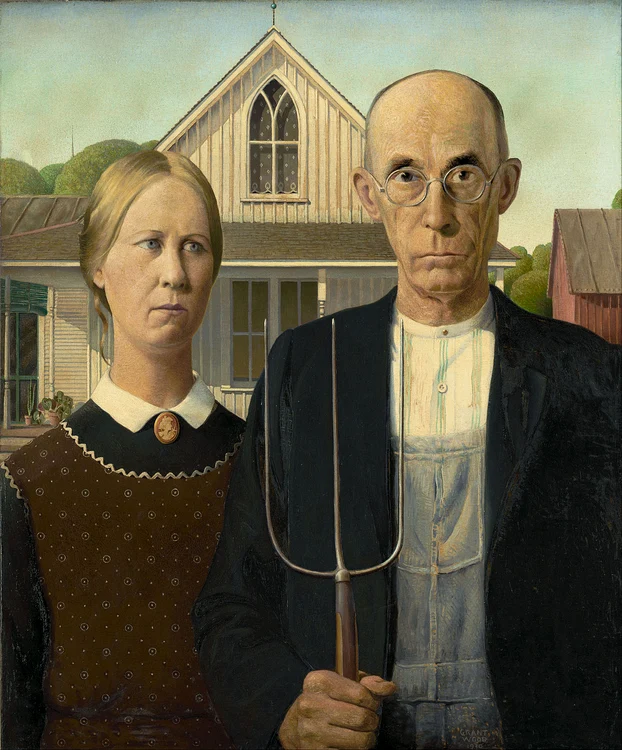 Grant Wood   American Gothic   Google Art Project jpg jpeg