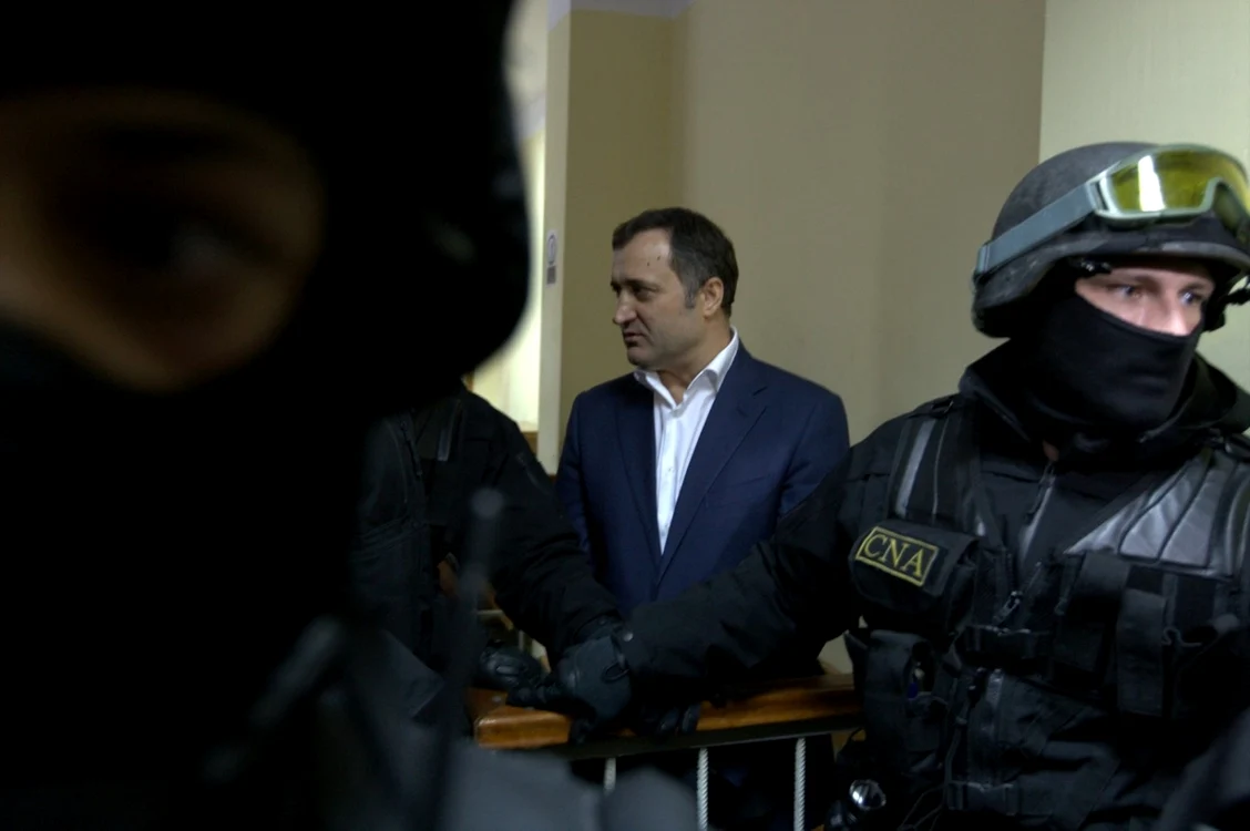 Vlad Filat, la Curtea de Apel. FOTO Alexandru Tarlev