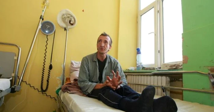Alexandru Ervin a fost cazat mai bine de două luni la Unitatea de Primiri Urgenţă.