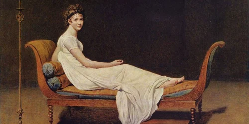 tablou madame de recamier pictor david
