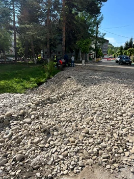 Surparea de la Slănic. FOTO Prefectura Prahova