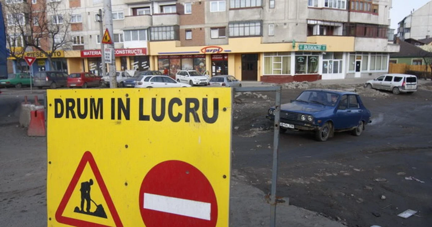 Lucrările de reabilitare de pe Rusciorului se reiau de luni. Foto: Ana Poenariu