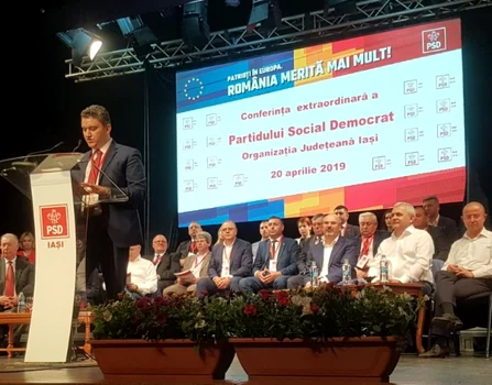 Liviu Dragnea la Iasi FOTO Andreea Anton