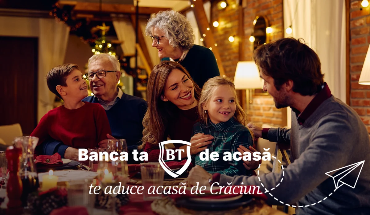 Banca Transilvania sprijină românii din diaspora să ajungă acasă de sărbători: 100 de vouchere pentru bilete de avion