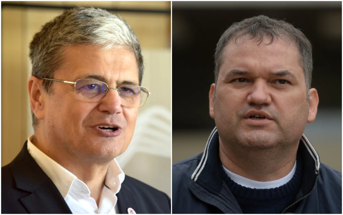 Marcel Boloș și Cseke Attila, șefii de la MIPE și Dezvoltare FOTO Mediafax/Colaj Adevărul