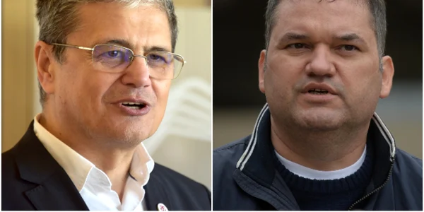 Marcel Bolos si Cseke Attila FOTO Mediafax / Colaj Adevărul