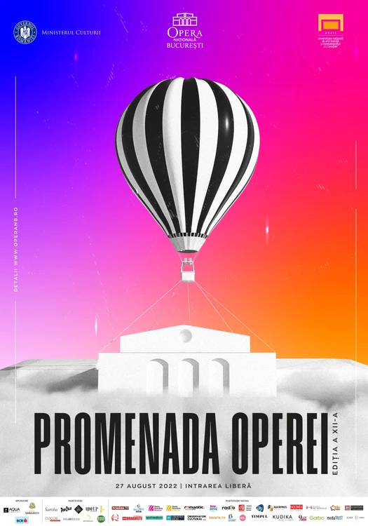 Promenada Operei, ediția a XII-a, are loc în 27 august