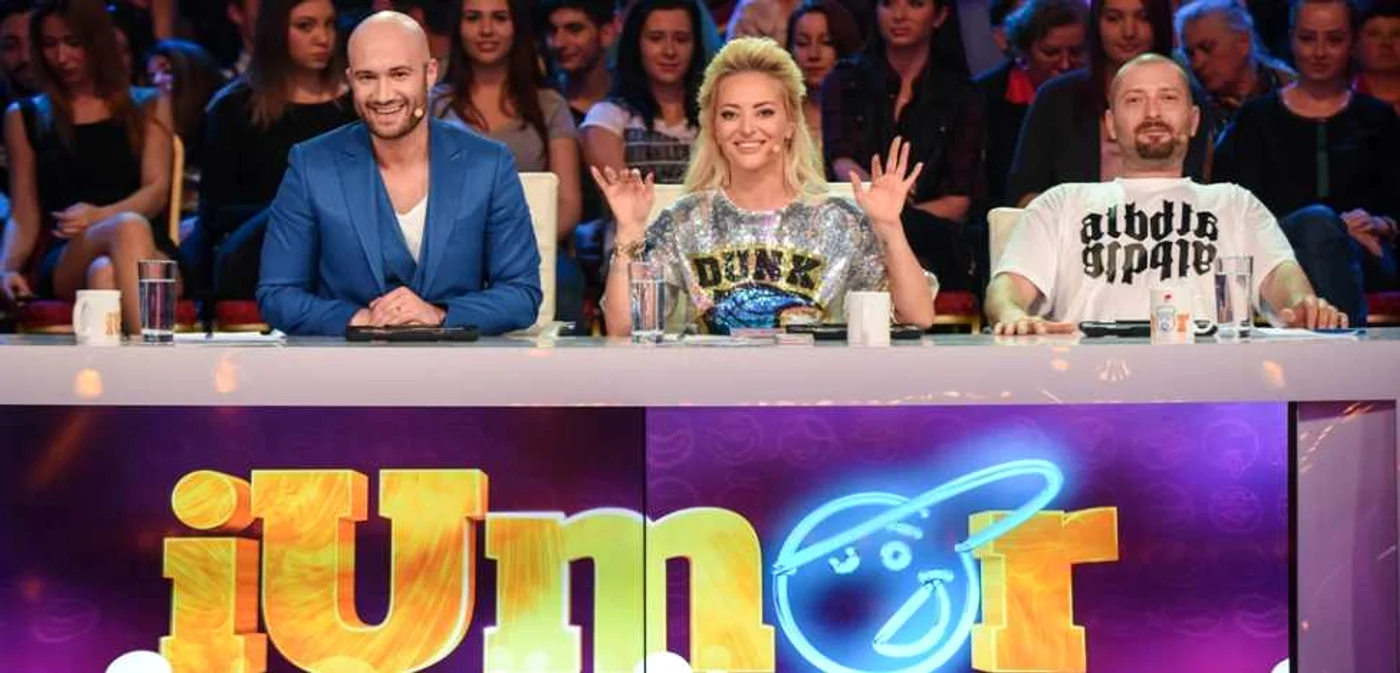 Mihai Bendeac, Delia şi Cheloo se vor transforma în concurenţi în show-ul „iUmor“ FOTO Diana Oroş/Antena 1