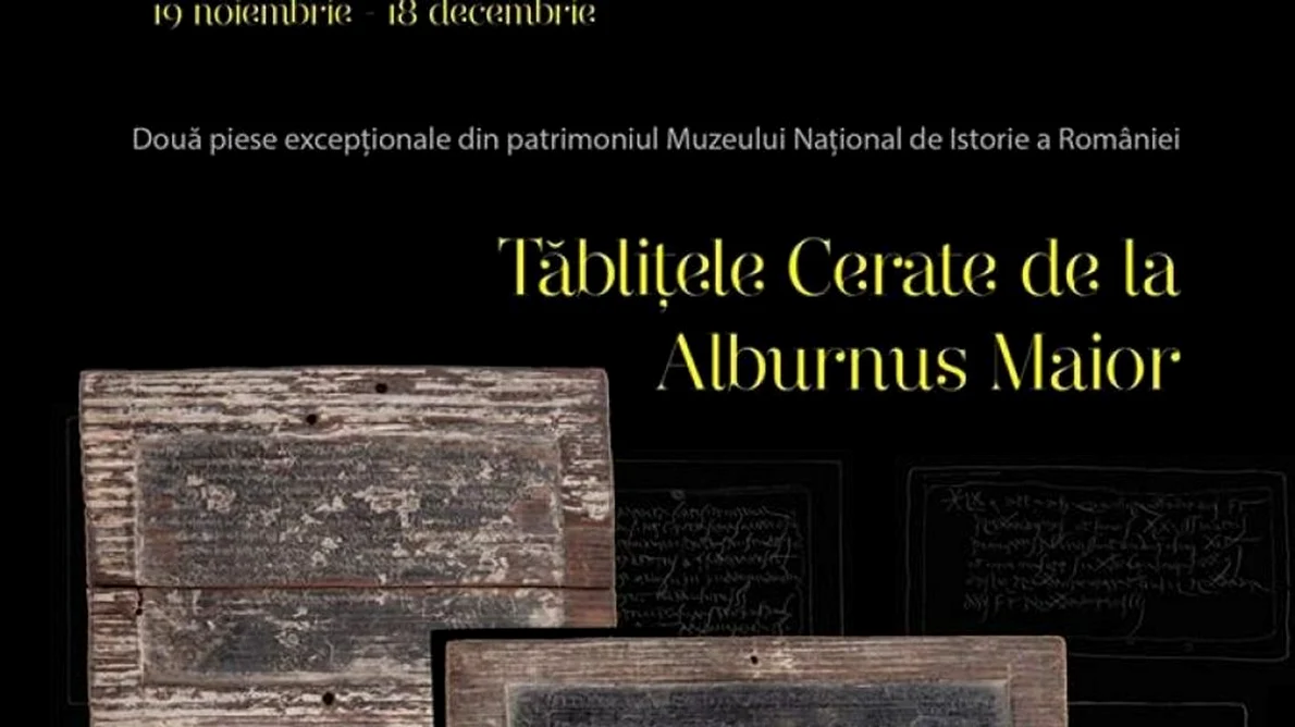 Exponatul lunii noiembrie 2015 la MNIR: Tăblițele Cerate de la Alburnus Maior jpeg