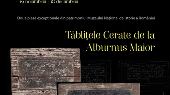 Exponatul lunii noiembrie 2015 la MNIR: Tăblițele Cerate de la Alburnus Maior jpeg