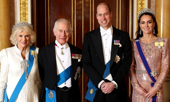 regele charles camilla printesa kate middleton si printul william Foto Profimedia