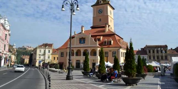 Singura Stemă color a Braşovului este pe Casa Sfatului