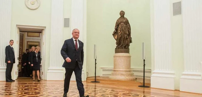 Igor Dodon si Vladimir Putin kremlin.ru