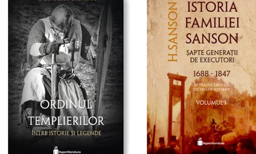 Istoriile templierilor și ale călăilor Franței, două cărți de istorie în pregătire la Hyperliteratura jpeg