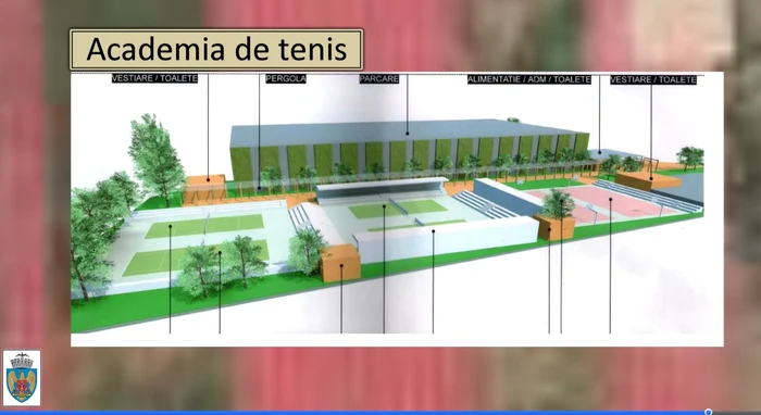 Aşa va arăta Academia de tenis promisă de Primărie