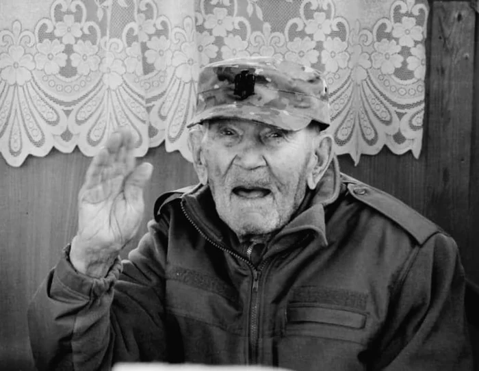 Veteranul Iosif Roman a murit la 100 de ani FOTO Cercul Militar Alba