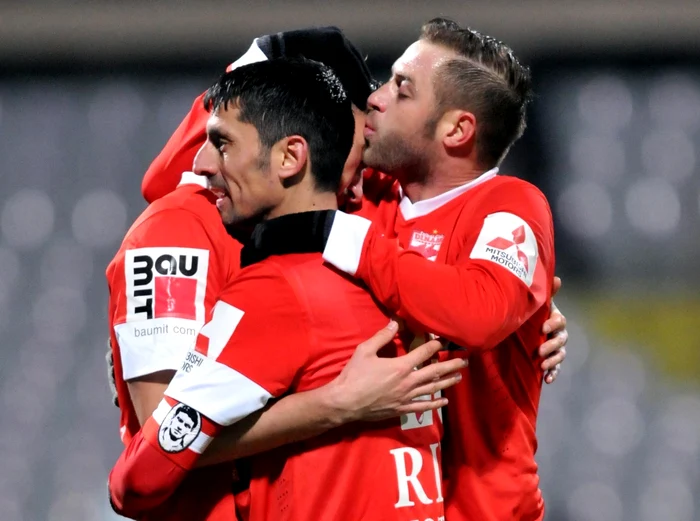 Dinamo a învins-o pe FC Rîşnov în primul amical din această iarnă FOTO Răzvan Păsărică/Rpressport
