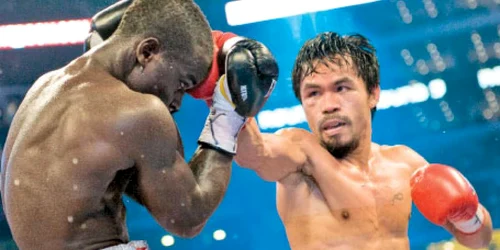 Manny Pacquiao (dreapta), un mare campion  p Foto: epa