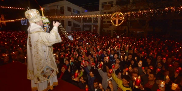 Slujba de Inviere la Catedrala Arhiepiscopala din Galati