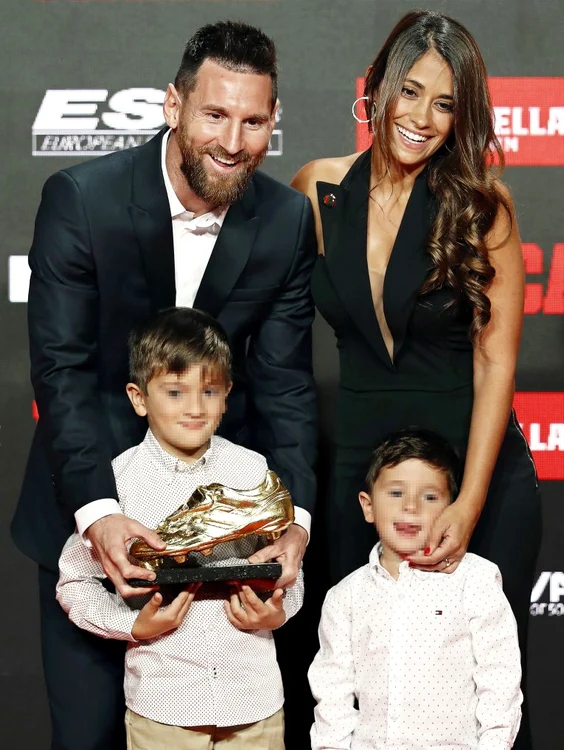 Messi a primit Gheata de Aur chiar de la băieții săi