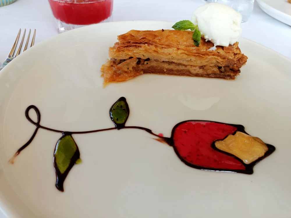 Baclavaua servită în Restaurantul Tariria din Van Turcia Foto Daciana Stoica pentru Adevărul
