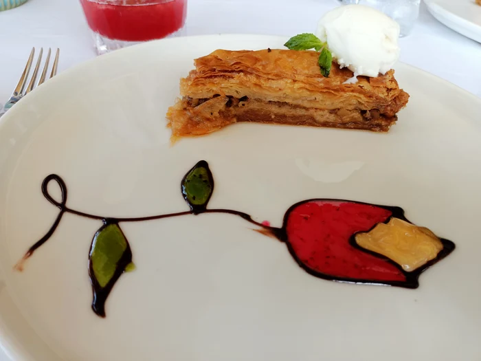 Baclavaua servită în Restaurantul Tariria din Van Turcia Foto Daciana Stoica pentru Adevărul