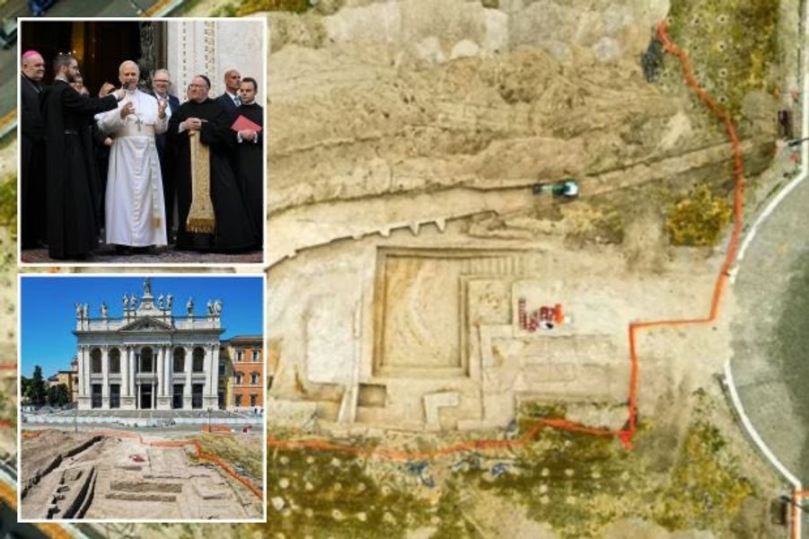  Arheologii au descoperit un palat papal antic ascuns, reședință a suveranilor înainte de Vatican. Unde se află acesta?