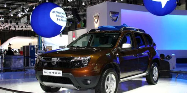 Dacia Duster la standul Auto de la Geneva, 2 martie 2010 / sursa: Automarket