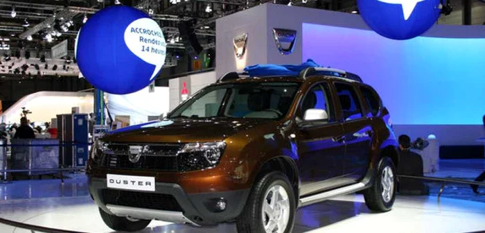 Dacia Duster la standul Auto de la Geneva, 2 martie 2010 / sursa: Automarket