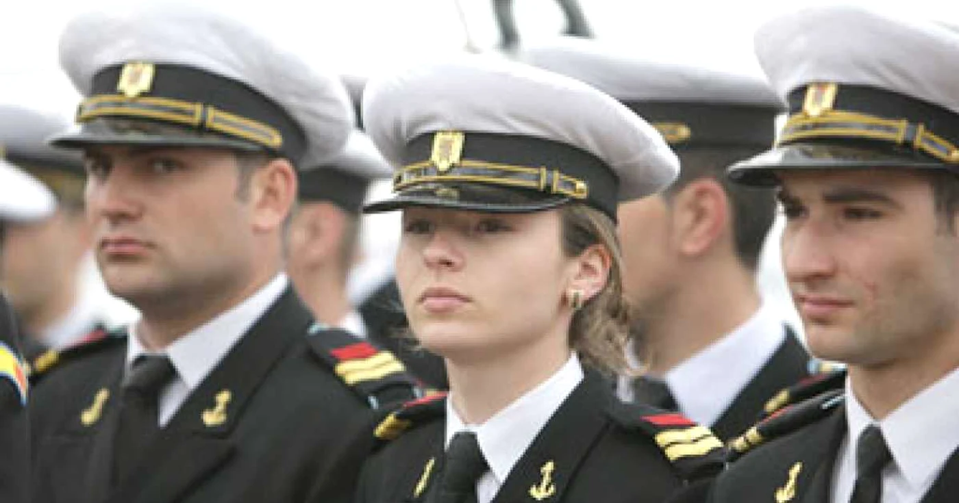 Constanta: Festivitate de absolvire la Academia Navală Mircea cel Bătrân