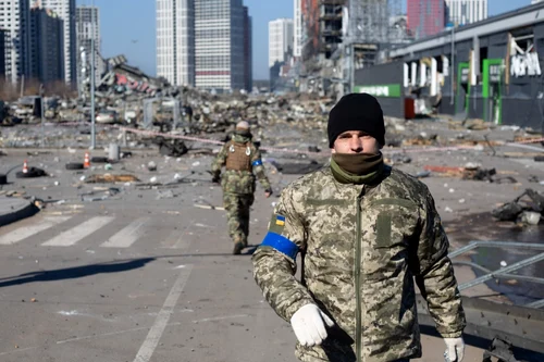  Ziua 27 de război în Ucraina- Kiev FOTO Gettyimages