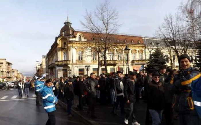 Angajaţii de la RAAN cer protecţie socială FOTO Corina Macavei