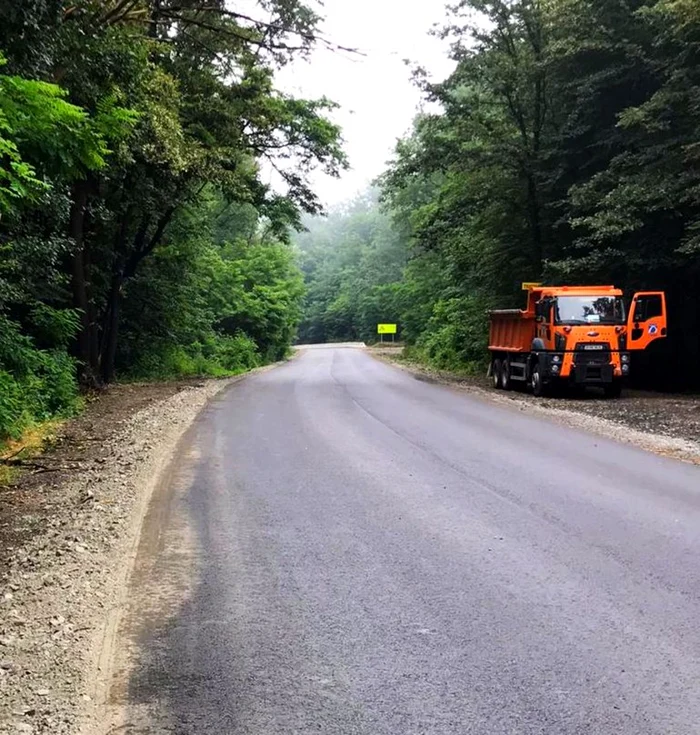 Lucrăile de pe DN 68 Holdea-Margina