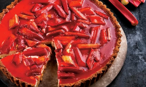 tarta cu rubarba jpg