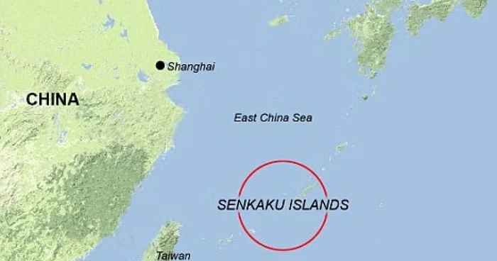 Arhipelagul Senkaku din Marea Chinei de Est